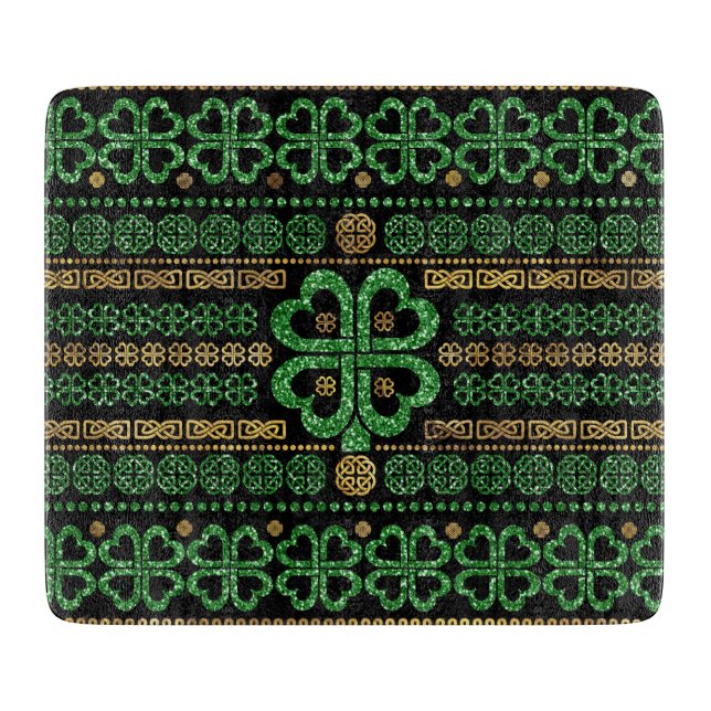 Shamrock 4-löv klöver ornament (Framsidan)