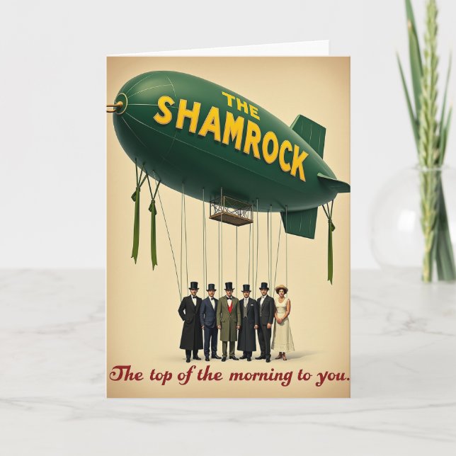 Shamrock Airship Äventyrs Kort (Framsida)