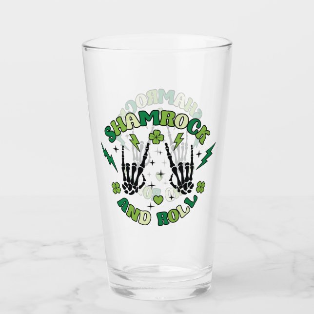 Shamrock and Roll  Glaskopp (Framsida)