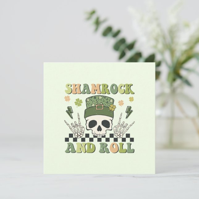 Shamrock and Roll - Skeleton Klöver (Stående Fram)