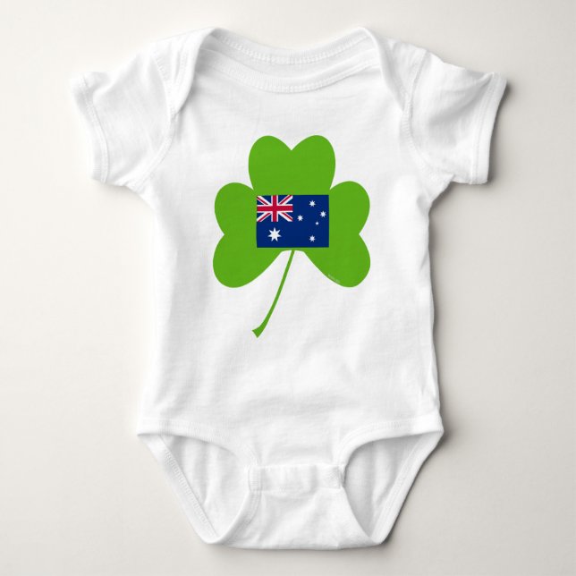 Shamrock-Australien T Shirt (Framsida)