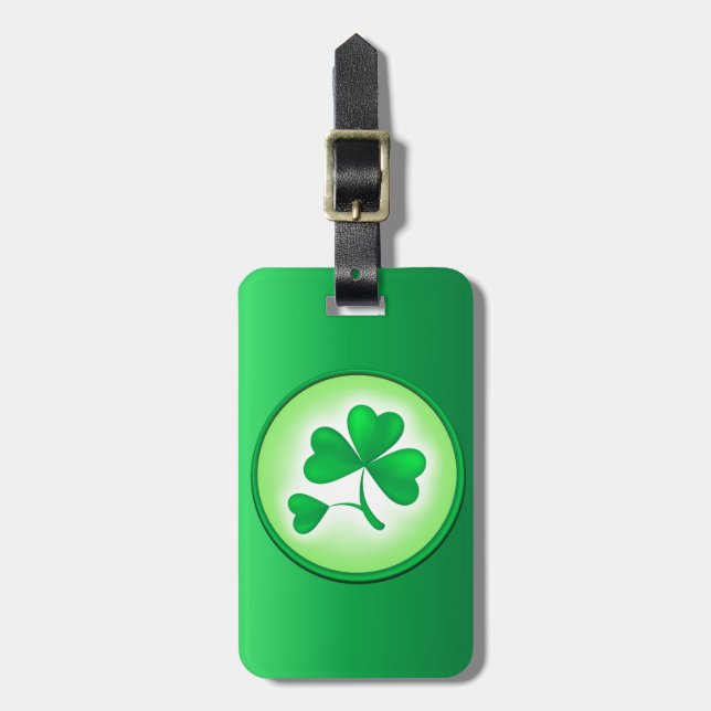 Shamrock Bagagebricka (Vertikal Framsida)
