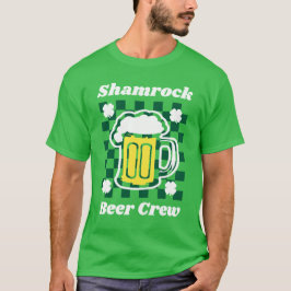 Shamrock Beer Crew T Shirt