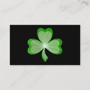 Shamrock Black affärskort Visitkort