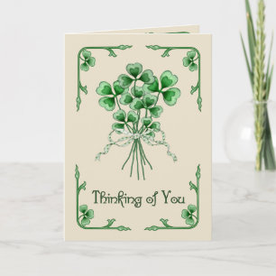 Shamrock Bouquet Kort