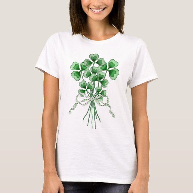 Shamrock Bouquet Tee (Framsida)