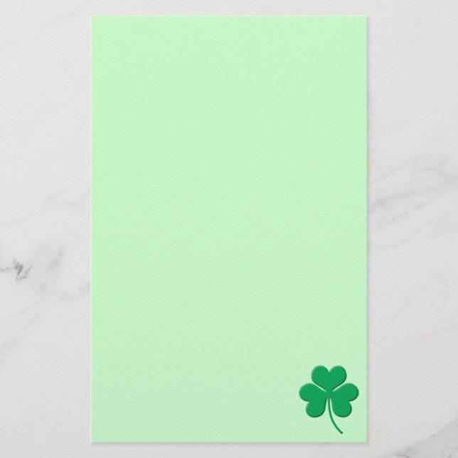 Shamrock Brevpapper (Framsida)