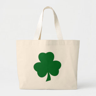 Shamrock Canvas Tote Bag Jumbo Tygkasse
