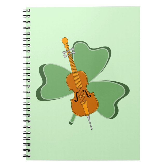 Shamrock Cello Anteckningsbok (Framsidan)