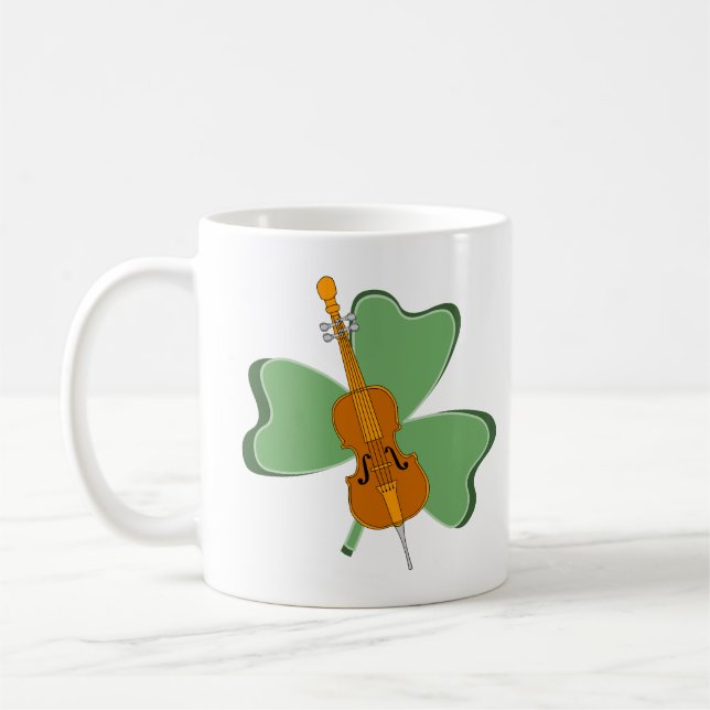 Shamrock Cello Kaffemugg (Vänster)