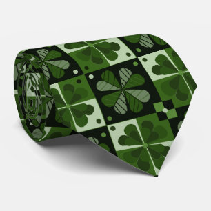 Shamrock Checkerboard Mönster Slips