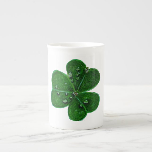 Shamrock Dewdrops ا Benporslin Mugg (Framsidan)