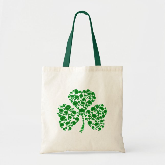 Shamrock Döskallars Tygkasse (Framsidan)