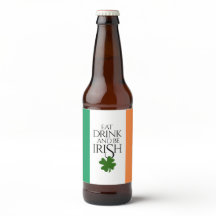 Shamrock Eat Drink och BE Irish Flagga