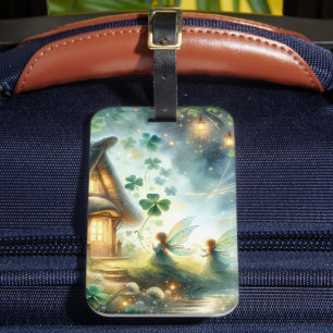 Shamrock Fairy Cottage Glow Bagagebricka