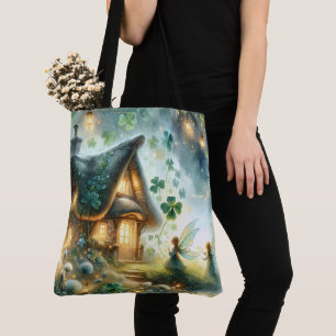 Shamrock Fairy Cottage Glow Tygkasse