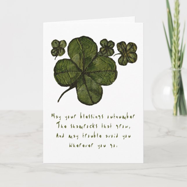 Shamrock Fält Kort (Framsida)