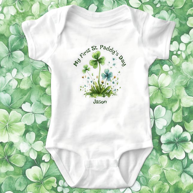 Shamrock första St. Paddy's Day T Shirt (Skapare uppladdad)