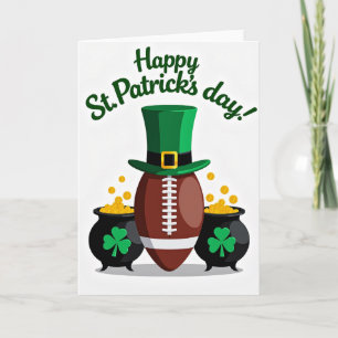 Shamrock Fotbolls kuldkort Kort