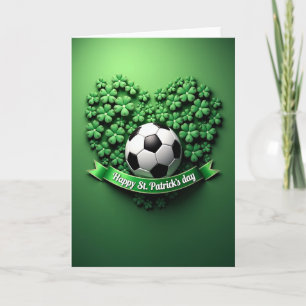Shamrock Fotbollsglädje Kort