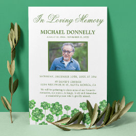 Shamrock Funeral | Firande i Life Photo Inbjudningar