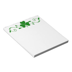 Shamrock Garland Anteckningsblock