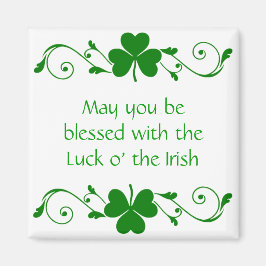 Shamrock Garland Magnet