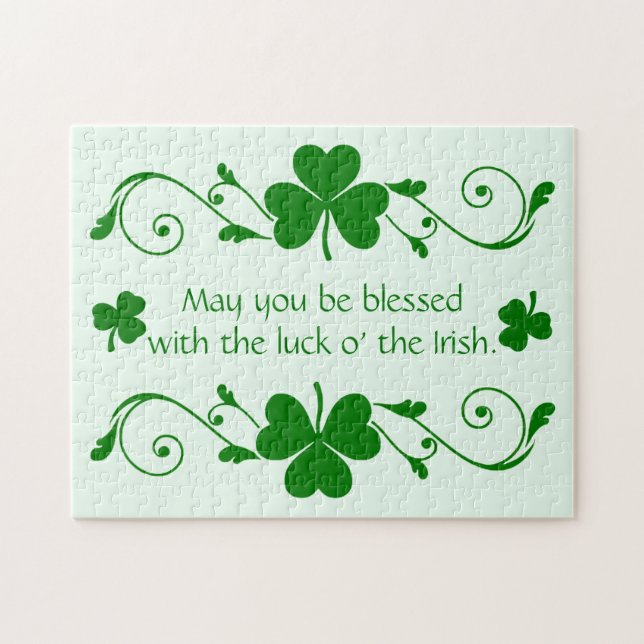 Shamrock Garland Pussel (Horisontell)