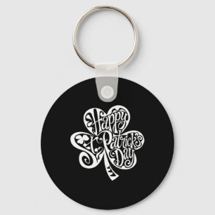 Shamrock Glad St Patricks Day Saint Patty's Män Nyckelring