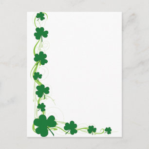 Shamrock Gräns Vykort