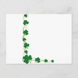 Shamrock Gräns Vykort