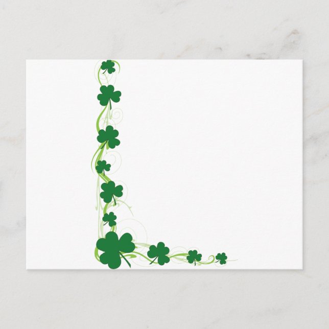 Shamrock Gräns Vykort (Framsida)