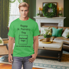 Shamrock Grönt St. Patrick Day Business T-Shirt