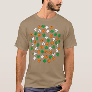 Shamrock Grönt White Orange T Shirt
