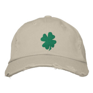 Shamrock Hat Broderad Keps