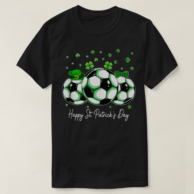 Shamrock Hat St patricks day T Shirt (Design framsida)
