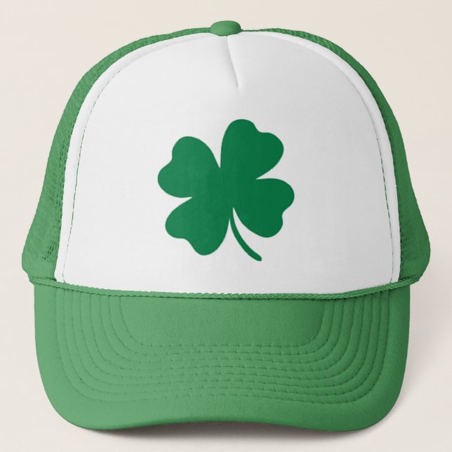 Shamrock Hat Truckerkeps (Framsida)