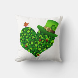 Shamrock Heart Dekorativ kudde