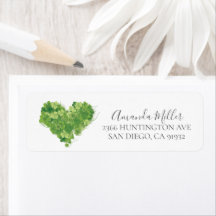 Shamrock Heart Möhippa Returadress