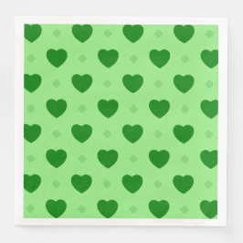 Shamrock Hearts Pappersservett