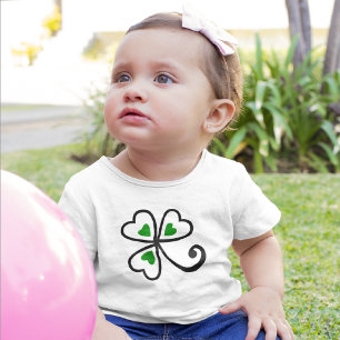 Shamrock Hearts Sankt Patrick Day Shirts T-shirt