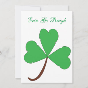 Shamrock Inbjudningar