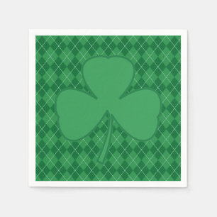 Shamrock Irish Argyle Napkins Pappersservett