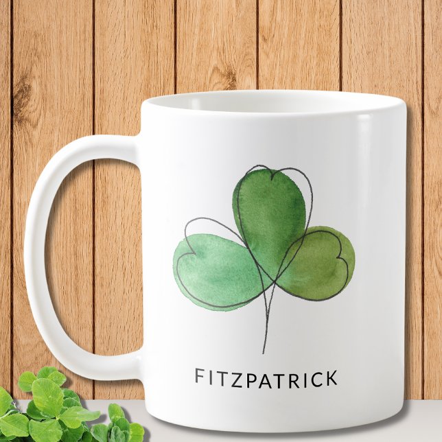 Shamrock Irish Heritage Kaffemugg (Skapare uppladdad)