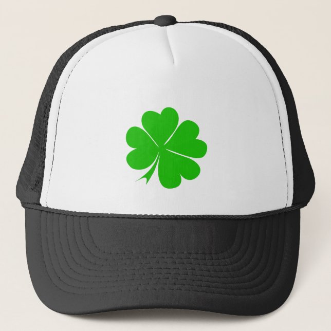 Shamrock & Irish lotto klöver löv mode Keps (Framsida)