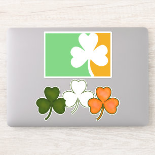 Shamrock Irish St patricks day Klistermärken