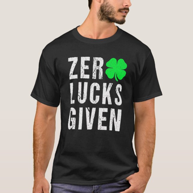 Shamrock Irish Tee Vuxnas Funny Saint patrick Da (Framsida)