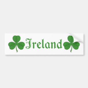 Shamrock Irland Bildekal