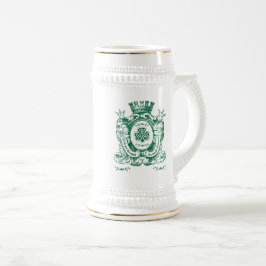 Shamrock Jackar om Arm Vapensköld St.Patrick's Day Sejdel