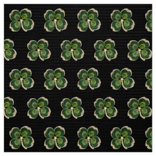 Shamrock Jewel guld med pärlor Tyg